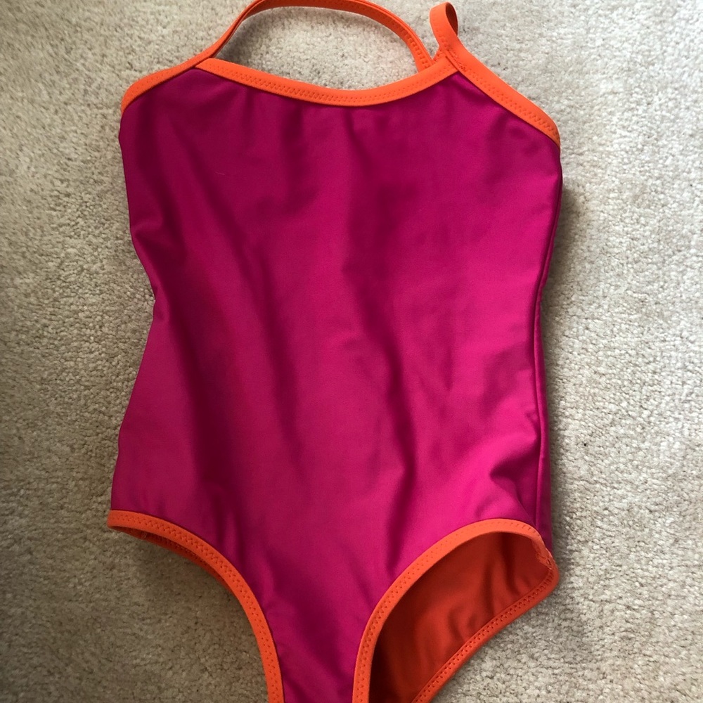 Primary Pink Swimsuit